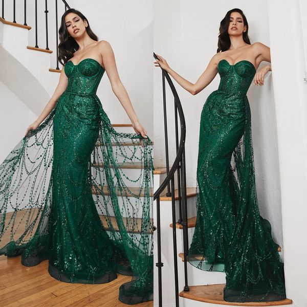 

elegant prom dresses mermaid strapless sleeveless layered stain shining beaded applicant on the tulle backless with court gown custom made p, Black