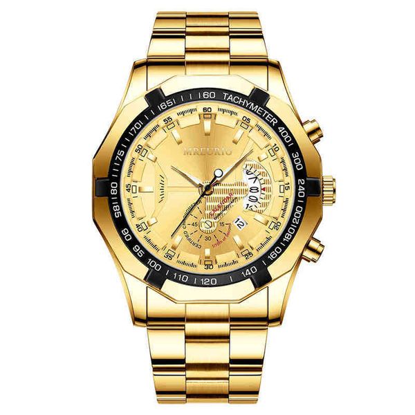 

watch non mechanical dial mens new concept large calendar creative steel band6xbb6mxe, Slivery;brown