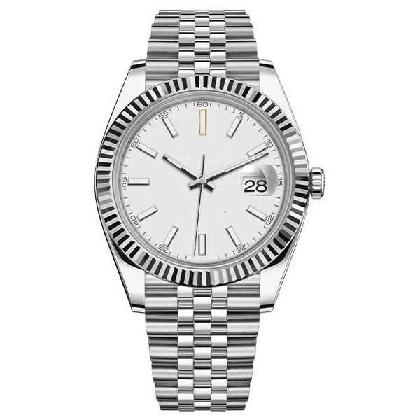 

mens watch automatic mechanical designer watches 41mm quartz watchs men stainless steel waterproof luminous movemen watches swimming wristwa, Slivery;brown