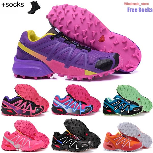 

casual shoes sport shoes hiking shoes sneakers women walking ourdoor speed cross athletic 2021 zapatillas speedcross 3 size 36-39, Black