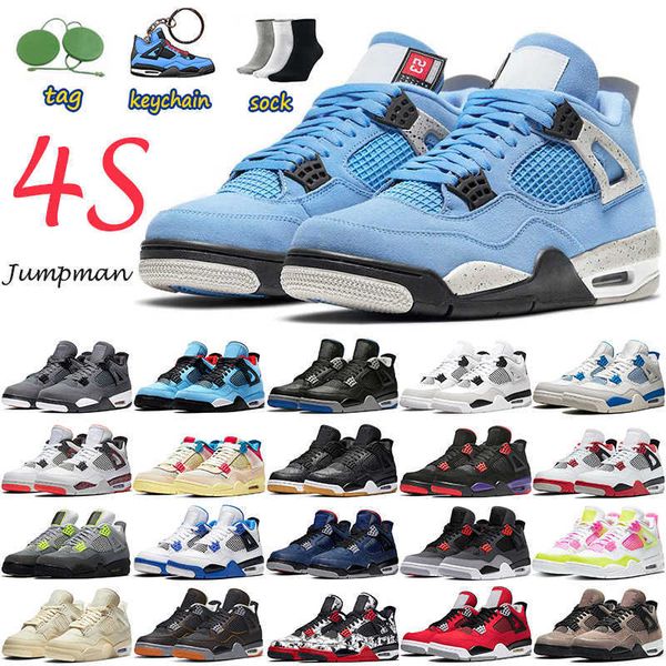

jumpman 4 4s men basketball shoes university blue military black cat bred fire red thunder white oreo cool grey mens womens sneakers outdoor