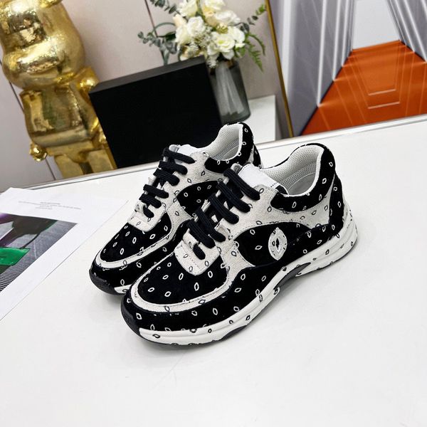 

casual shoes designer sneakers luxury sneaker c brand man woman designer trainer genuine leather ace slipper sandal slide by99 w201 01, Black