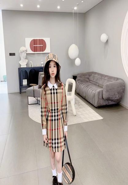 

wedding flower kid girl summer dresses set 100160cm brown color fashion designer boutique clothes cotton materials whole 20222261670, Red;yellow