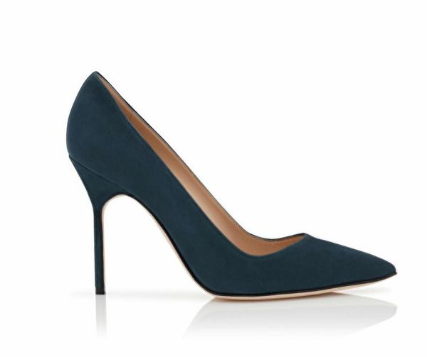 

luxury designer shoes women bb suede pointed sandals shoes satin jewel buckle flat pumps crystal summer fashion slik slip-on mules, Black