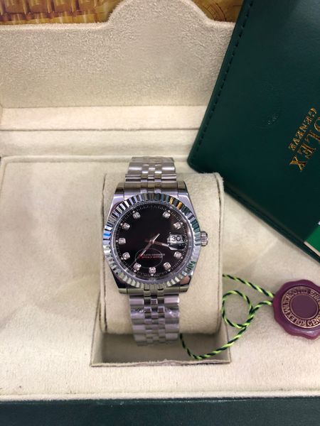 

With original box 41mm Precision and durability Automatic Movement Stainless Steel Mens Watch waterproof Luminous Wristwatches Mechanical watches 2023, Style 9