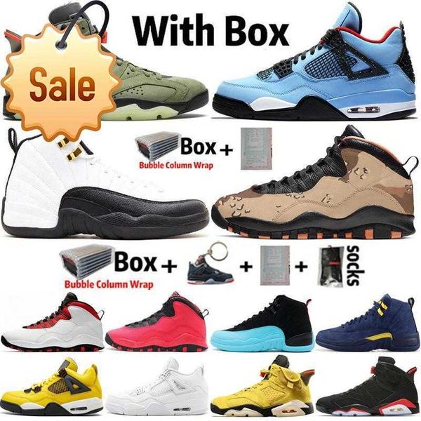 

basketball shoes mens trainers sneakers black cat mens designer 4 4s travis scots 6 6s unc  10s desert camo 12 12s taxi