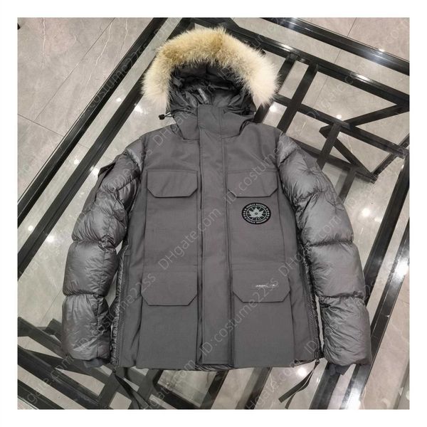 

down down jacket jackets mys custom brand wholesale canada sale winter fashion women style hooded duck goose jacket, Black