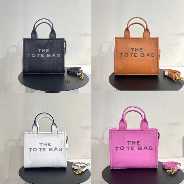 

marc tote bag evening s deigner leather pure women handbag trend simple large capacity shoulder caual shopping 220906