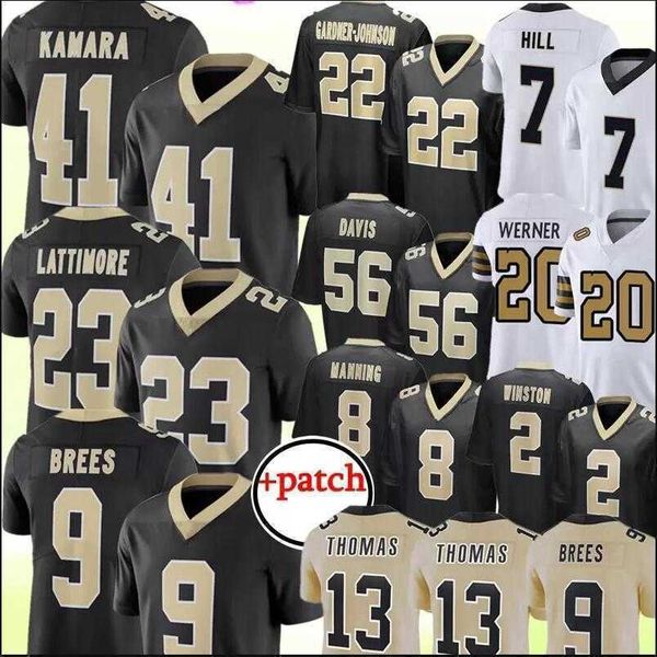 

tyrann mathieu jersey custom new''orleans''saints''mens drew brees alvin kamara jameis winston jarvis landry l, Black