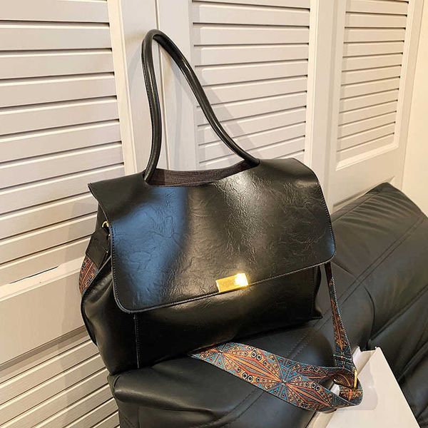 

handbag autumn and winter single shoulder women's large capacity 2022 design advanced crossbody bag briefcase