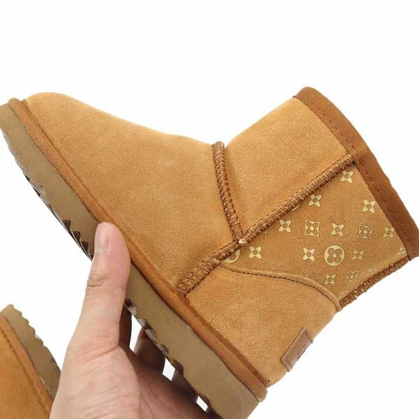 

boots fashion girls snow warm fur children winter black boy ankle spring autumn t221109, Black;grey