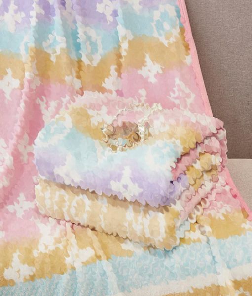 

designs designer blanket printed old flower classic design air delicate conditioning car travel bath towel soft winter fleece shaw9119120