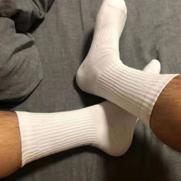

fashion sports men socks classic hook brand medium tube solid men women basketball sweat absorbing breathable short boat sock luxury sportso, Black