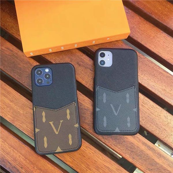 

Designer Phone Cases For Iphone 14 Pro Max 13 12 11 Sets Max Fashion Leather Shockproof Letter Luxury Relief 22111002CZ, Black