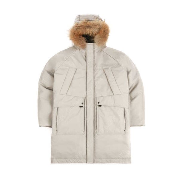 

down down jacket jackets low price fur hooded canada style men's plus size goose jacket outdoor winter parka outwear, Black