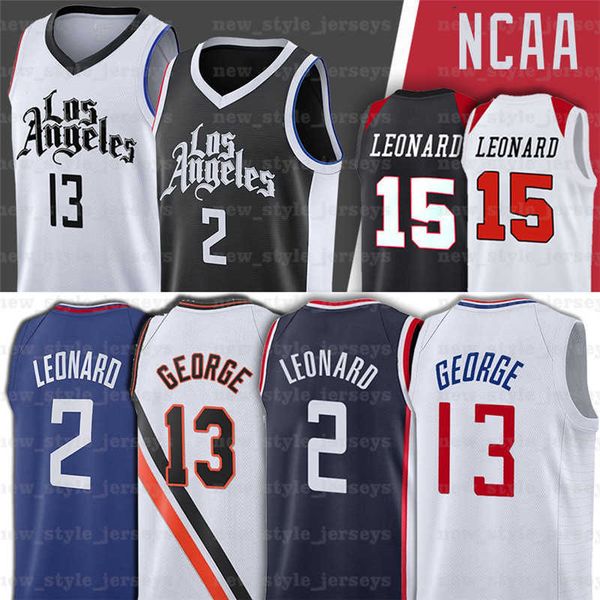 

ncaa los 2 kawhi 13 paul leonard george angeles basketball''nba''jerseys 23 lbj docic lippers men stitched jersey, Black;red