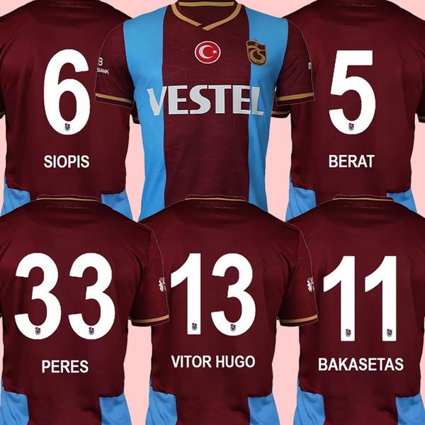

22 23 trabzonspor berat bakasetas peres mens soccer jerseys siopis nwakaeme vitor hugo hamsik yusuf djaniny special edition home away footba, Black;yellow