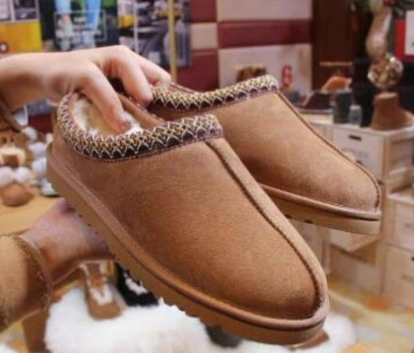 

women's winter warm slip-on slippers boots classic cotton slipper boots, Black