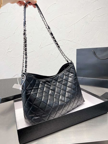 

tote bags fashion designer women handbag luxury shoulder bag crossbody shopping bag soft leather classic rhomb chain winter