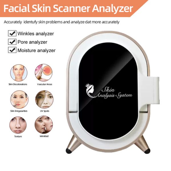 

beauty equipment brand fluorescent bulbs light magnifying facial skin care analyzer diagnosis system handheld beauty equipment