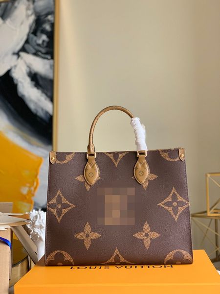 

2022 new onthego designer bags clutch handbag tote m45321 ggs louiseity 1 viutonity lvs bags leather shopping package