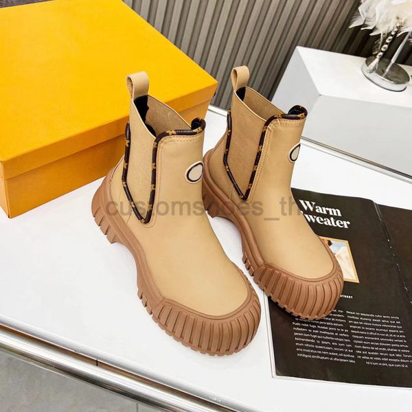 

black leather ruby flat ranger boots women platform bike boot chunky lightweight rubber sole fashion booties bicolor laces 35-41
