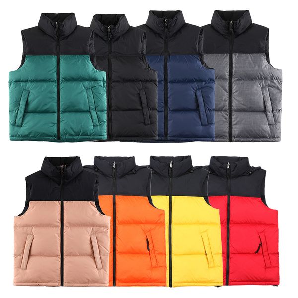 

designer jacket mens vest puffer down vests gilet women winter waterproof parkas white duck downs filled hide hat collar lighter bodywarmer, Black;white