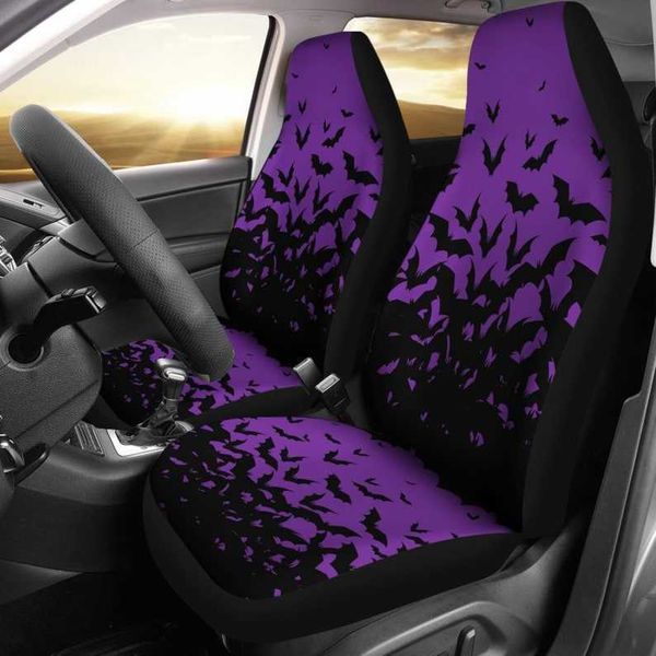 

car seat covers swarming bats seats set of 2 or 4 gothic halloween witchy t221110