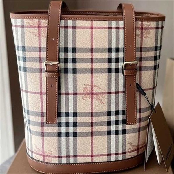 

burberys bags designer handbag large capacity bucket female summer commuter middle ancient tote fashionable and simple shopping one shoulder