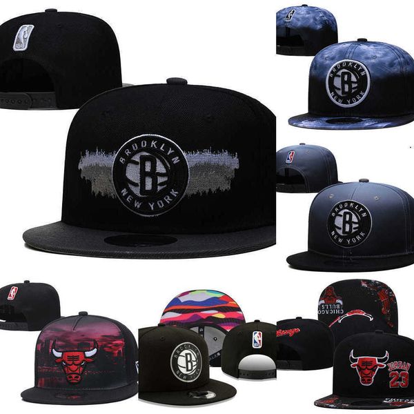

snapbacks ''brooklyn''nets''hat chicago''bulls''caps basketball hats adjustable fit hat, Black;white