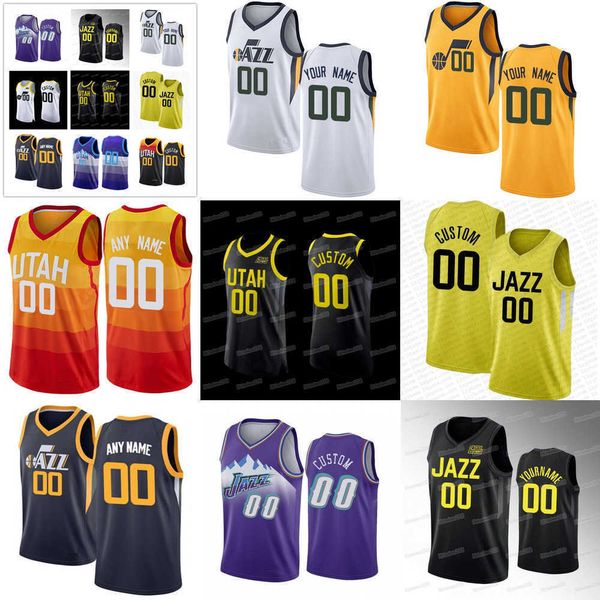 

mens womens utah''jazz''custom 41 kelly olynyk 5 malik beasley 8 jarred vanderbilt 0 talen horton-tucker 6 nickeil alexa, Black;red