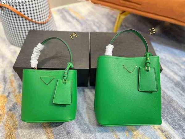 

evening bags shoulder prabag triangle logo tote designer women crossbody bags fashion bucket single messengers purses 220531