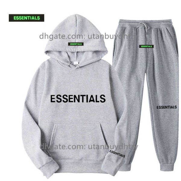 

reflective letter print two piece set women solid tracksuits long sleeve hoodies sweat pants jogger suits newess22, Black