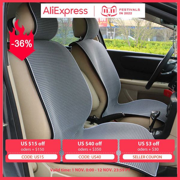 

car seat covers 1 pc breathable mesh car seat covers pad fit for most cars /summer cool seats cushion luxurious universal size car cushion t