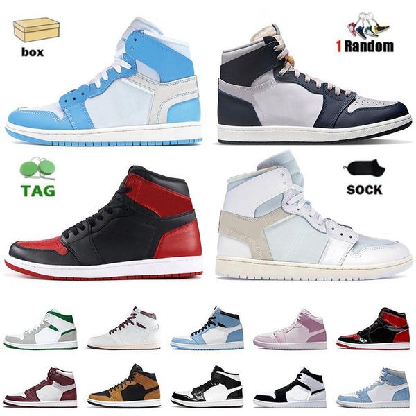 

high 85 georgetown mens jumpman 1 with box basketball shoes 1s designer rebellionaire bordeaux paris white dark mocha dutch green women og s