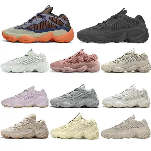 

gift 500 mens shoes enflam soft vision bone white black blush super moon yellow salt pink men women yeezies sports sneakers trainers mxx