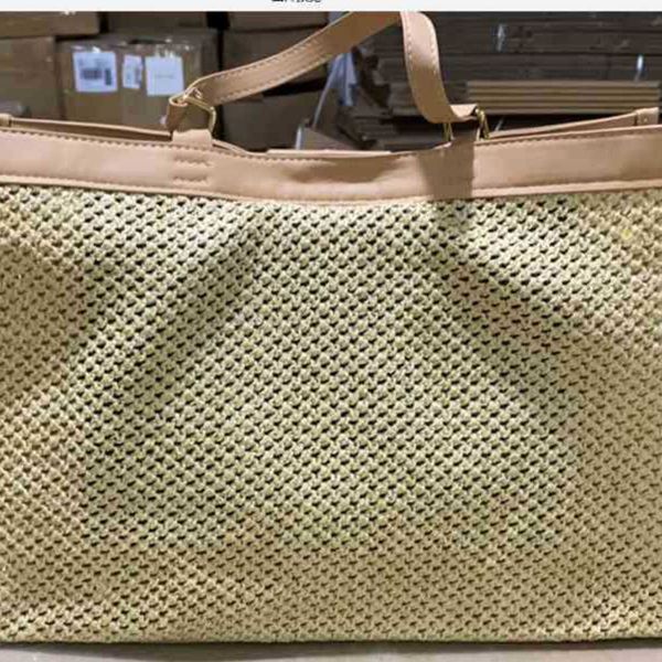 

shopping bags shoulder fashion luxury designer brand woven straw bag women handbag super big size tote female shopper summer beach workin cl
