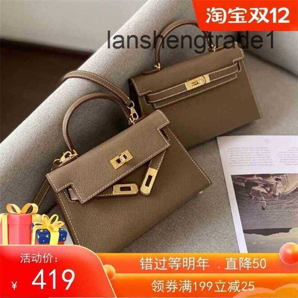 

generation designer herme women 2022 second bag all manual palm print cowhide mini crocodile portable one shoulder diagonal 2vxk