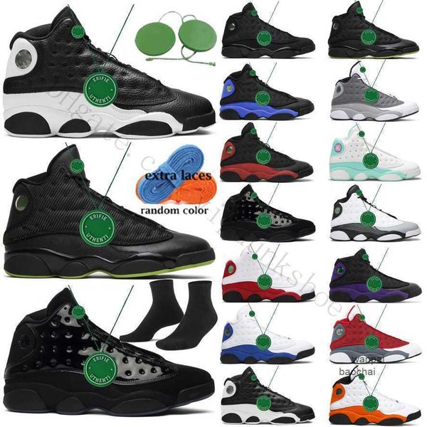 

2023 men 13s basketball shoes jordens 13 xiii midnight navy gym red flint racer royal french blue reflective lucky green black cat