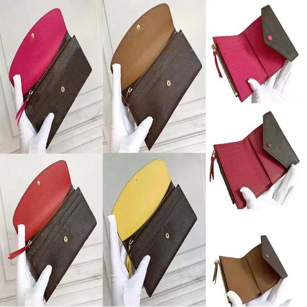 

designer wallets classic high-quality women credit card holder bags fashion a variety of styles and colors available whole sho274y, Red;black