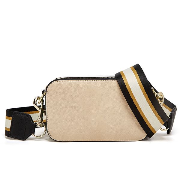 

nxy evening bags 2022 korean version new texture women's bag m wide shoulder strap j fashion color matching camera single shoulder mess