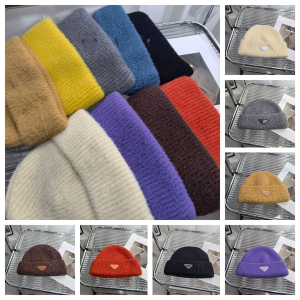 

luxury knitted hat designer beanie cap winter hats fashion design knit hats fall woolen beanies p letter jacquard keep warm superior quality, Blue;gray