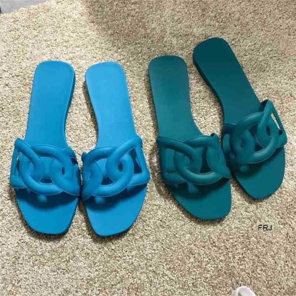

designer herms slippers women summer slipper jelly shoes candy color pig nose sandals h beach nonslip hollow rain s have logo original, Black