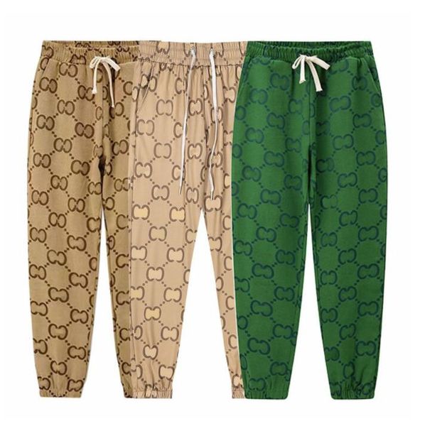 

2023 fashion sports pant mens womens designer brand letter g sweatpants joggers casual streetwear trousers clothes superior quality cotton p, Black