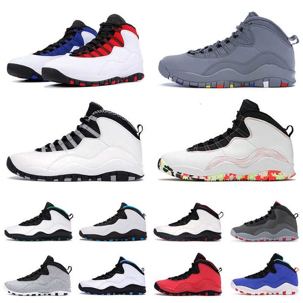 

sports height increasing shoes sneakers basketball designer trainers red chicago steel grey jumpman 10 10s mens ember glow tinker orlando se, Black;white