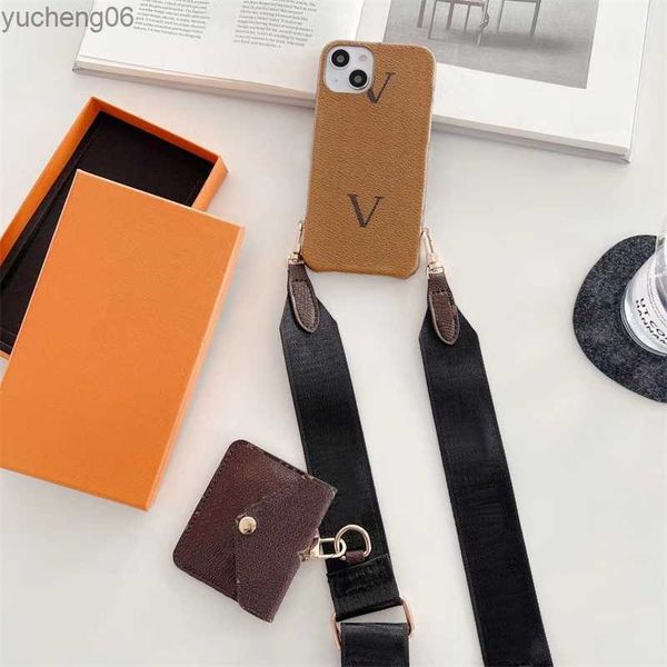 

retro phone case designer iphone 14 cases for 14promax plus pro 13 12 11 xr xs xsmax shoulder bag phone cover yucheng06