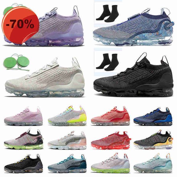 

flynit 2022 designer 2021 fk-2020 running shoes men women tn plus fly knit obsidian triple black white team red pure platinum pink trainers