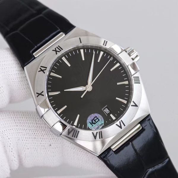 

wristwatches 2813 luxurious watchs 39mm date man watch mens watch designer green dial heart hour hand movement watches diamond sapphire 904l, Slivery;brown