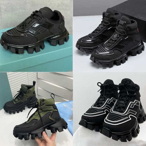 

prad new cloudbust thunder sneakers platform shoes runner trainer outdoor shoe knit fabric low light rubber cloudbust thunder mens woman y0p