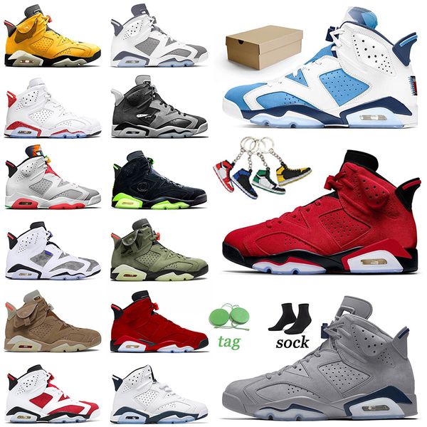 

jumpman 6s basketball shoes big size us 13 unc men women trainers sports sneakers fashion designers ale mint foam marquette british, Black